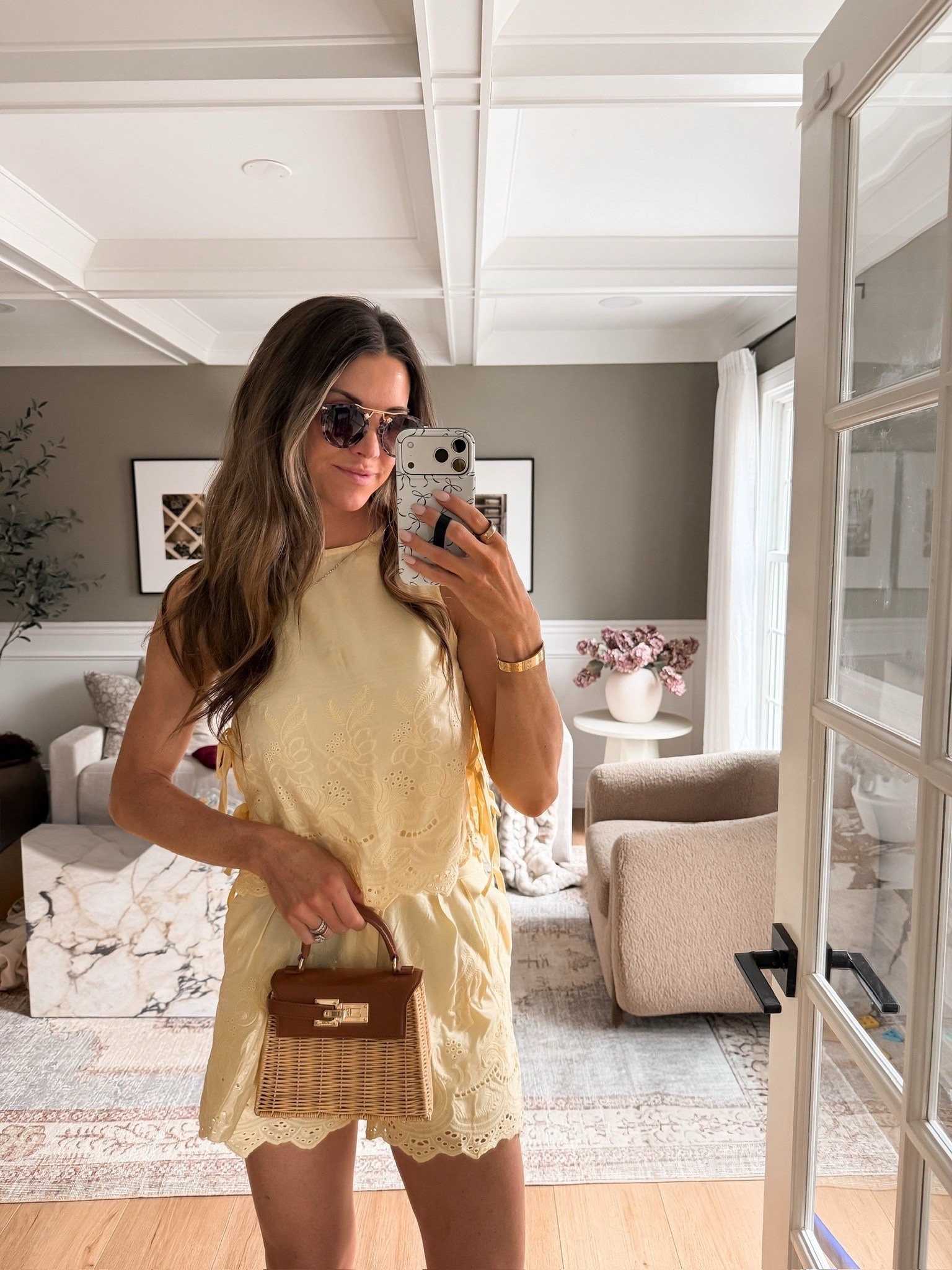 The cutest matching set from Amazon that's perfect for the spring and summer. I love this yellow—it's the perfect shade, and especially beautiful against a tan. I paired it with these affordable accessories for an easy elevated look. 

#LTKootd #LTKgrwm