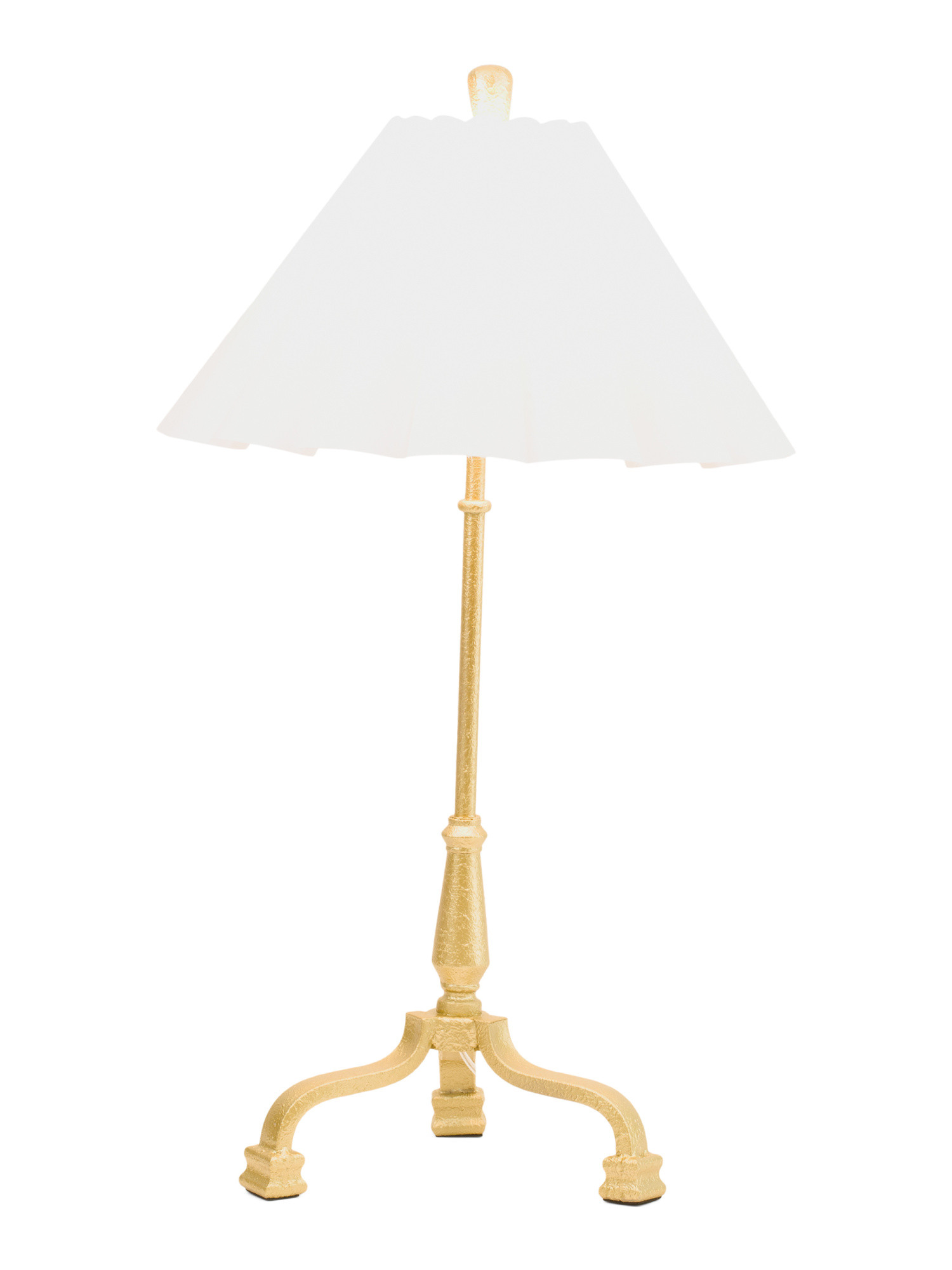 18x30.75 Tripod Metal Base Lamp With Pleated Shade | Home | Marshalls | Marshalls