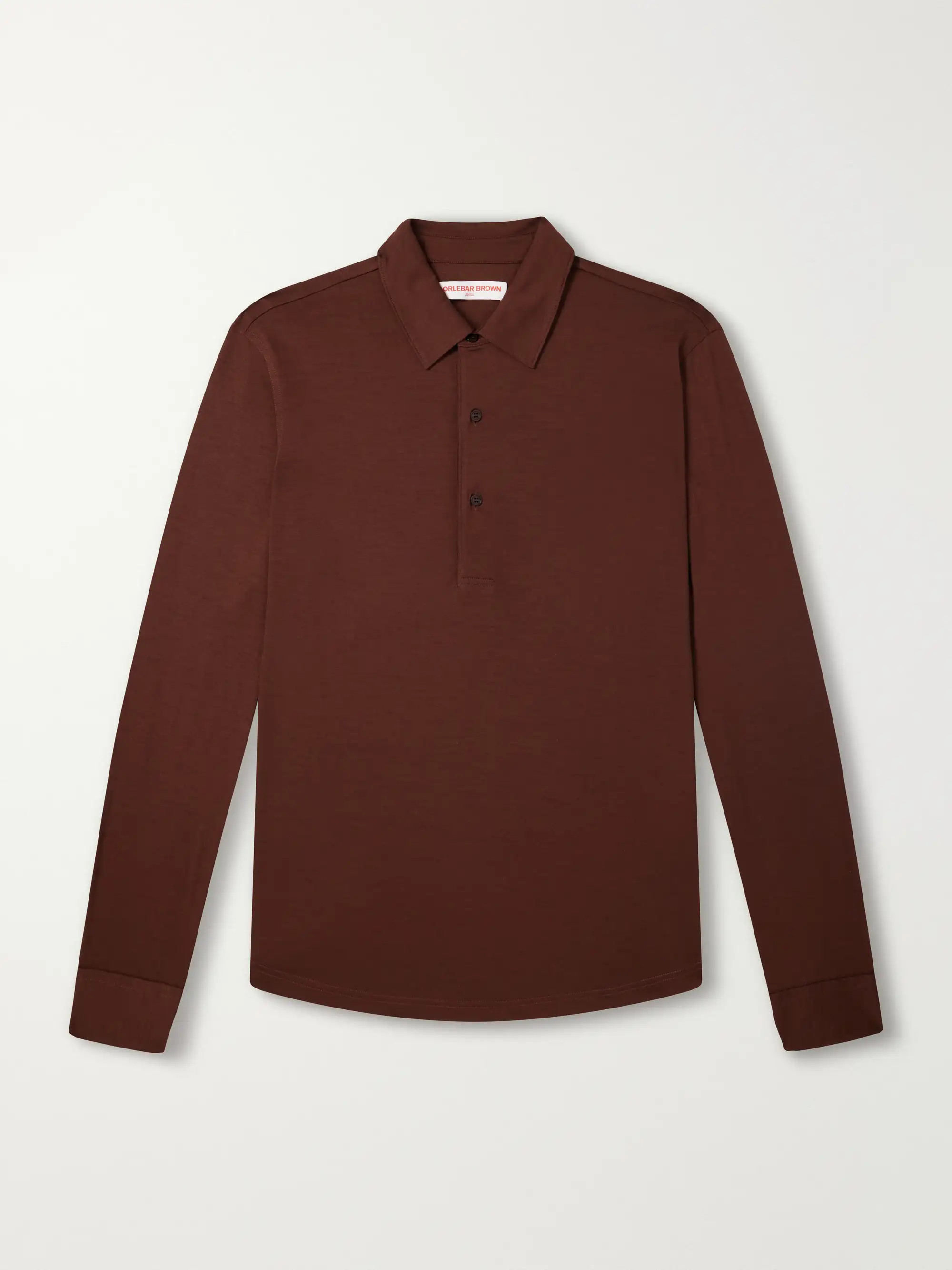 Sebastian Wool-Jersey Polo Shirt | Mr Porter (US & CA)