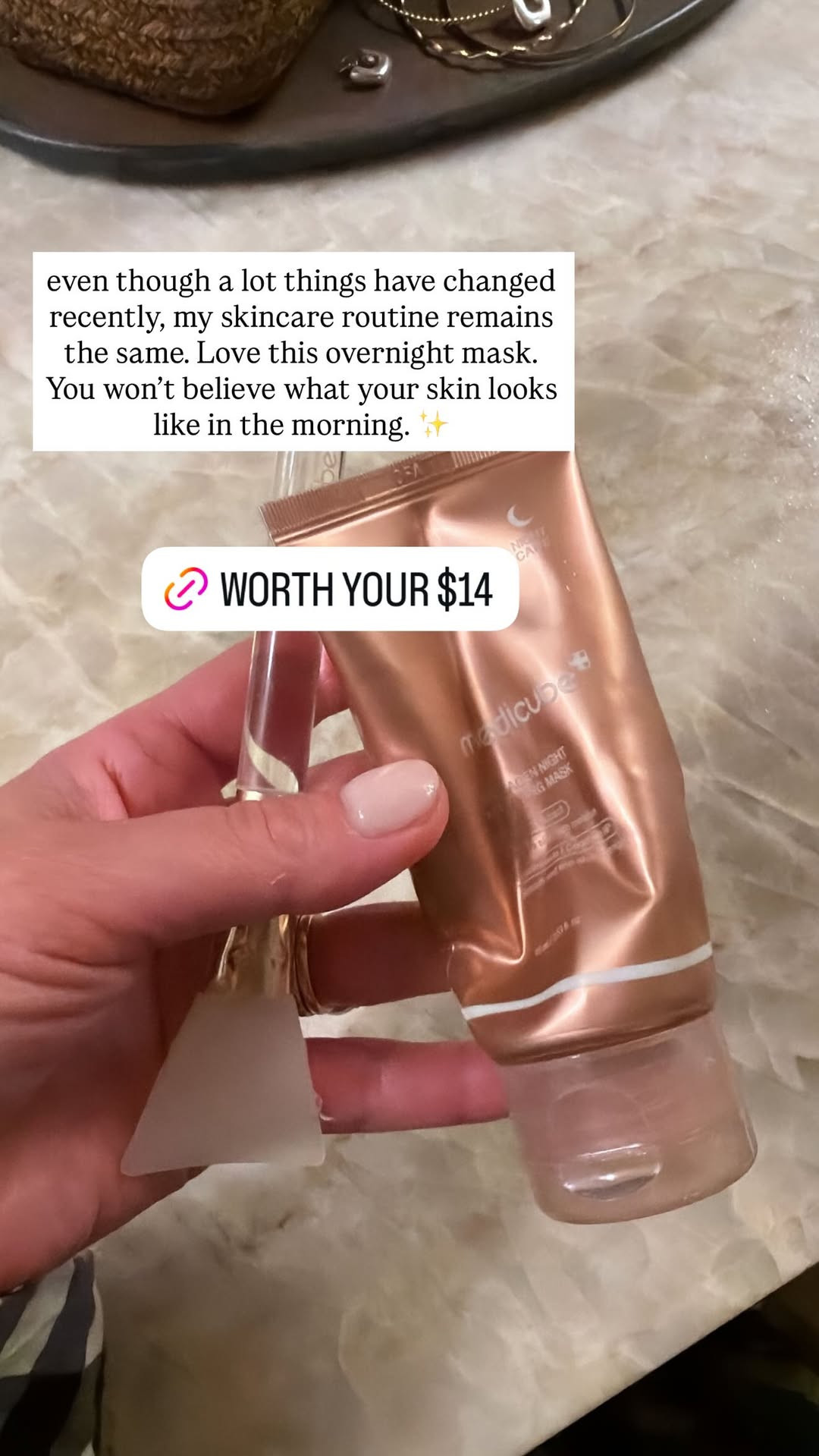 My skincare routine always remains the same & this Medicube face mask is one of those products that is WORTH IT! ✨Currently $14 with the Amazon Prime sale.

Beauty
Medicube face mask
Get ready with me
Amazon Prime Deal 

 #LTKgrwm #LTKSaleAlert #LTKBeauty