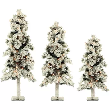 Fraser Hill Farm 9-ft. Lightly Flocked Decorative Garland with Pinecones and Red Berries