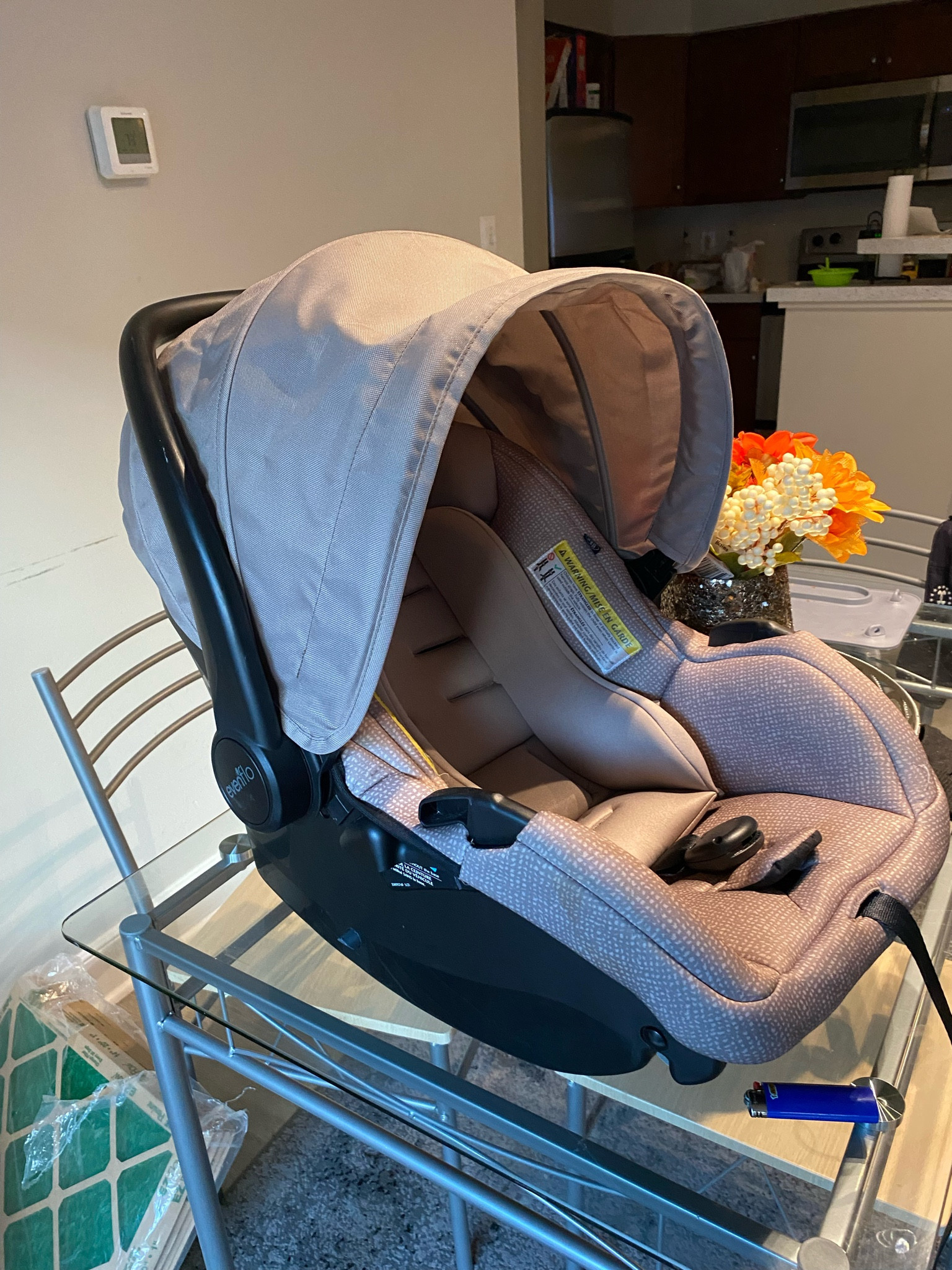Omg! I am literally obsessed with how soothing this car seat is for my baby. We’ve tried a few car seats and he didn’t like any of them except for this one. If you are looking for a really great travel system, you need to consider evenflo’s pivot travel system!  #EvenFlo

#LTKbaby #LTKfamily #LTKtravel