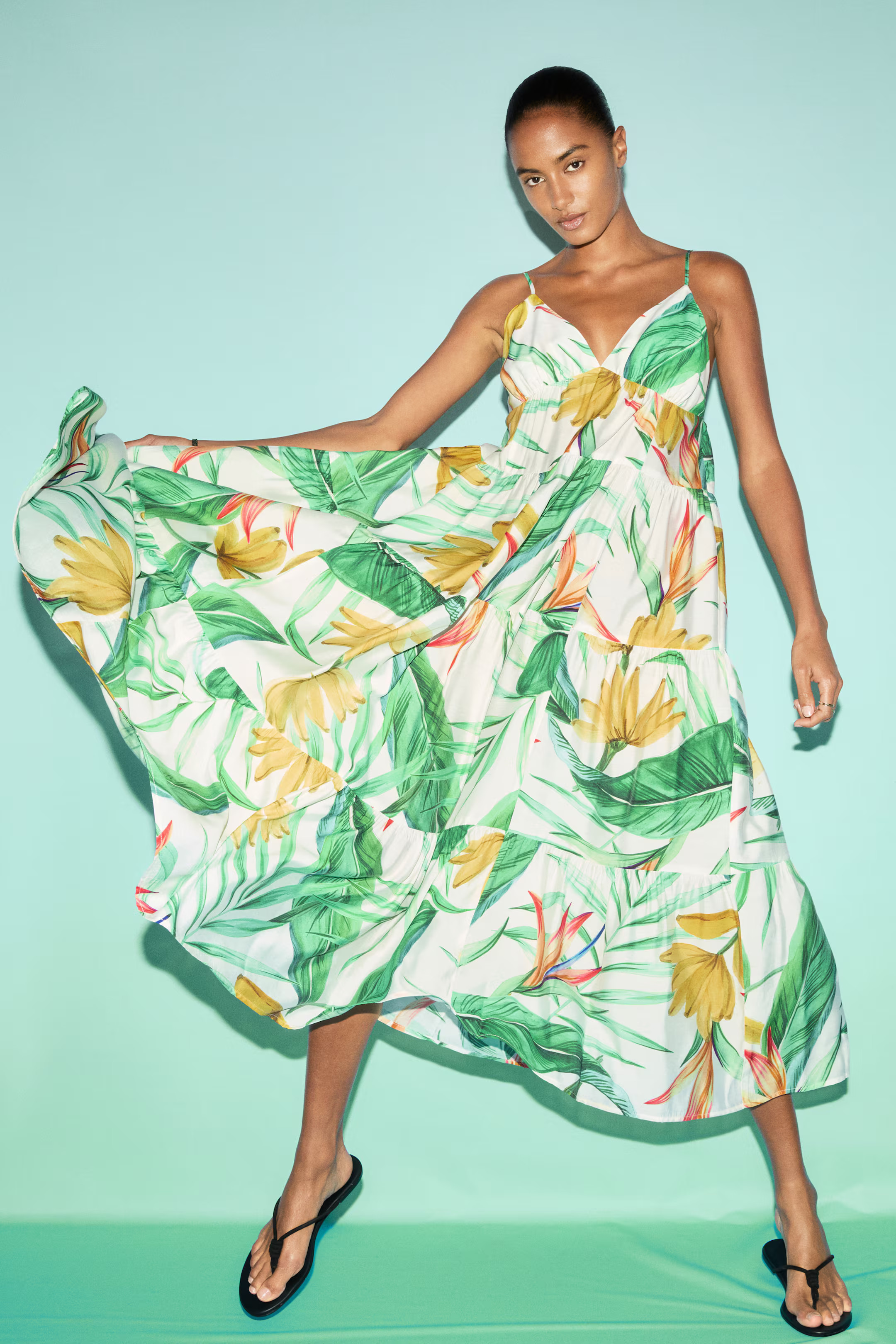 Tiered Maxi Dress | H&M (US + CA)