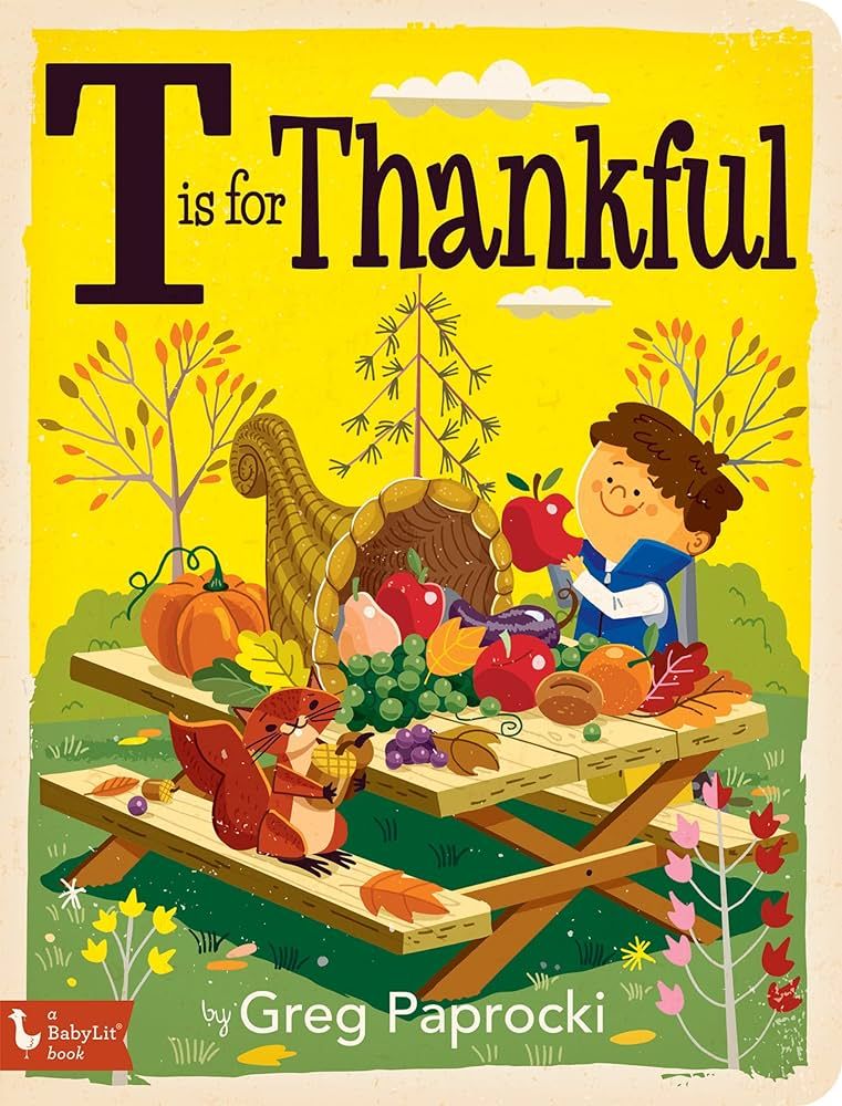 T Is for Thankful (Babylit) | Amazon (US)