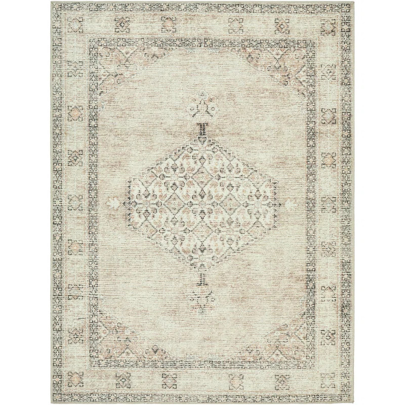 Becki Owens x Surya Lila Oriental Brown/Beige Area Rug | Wayfair North America