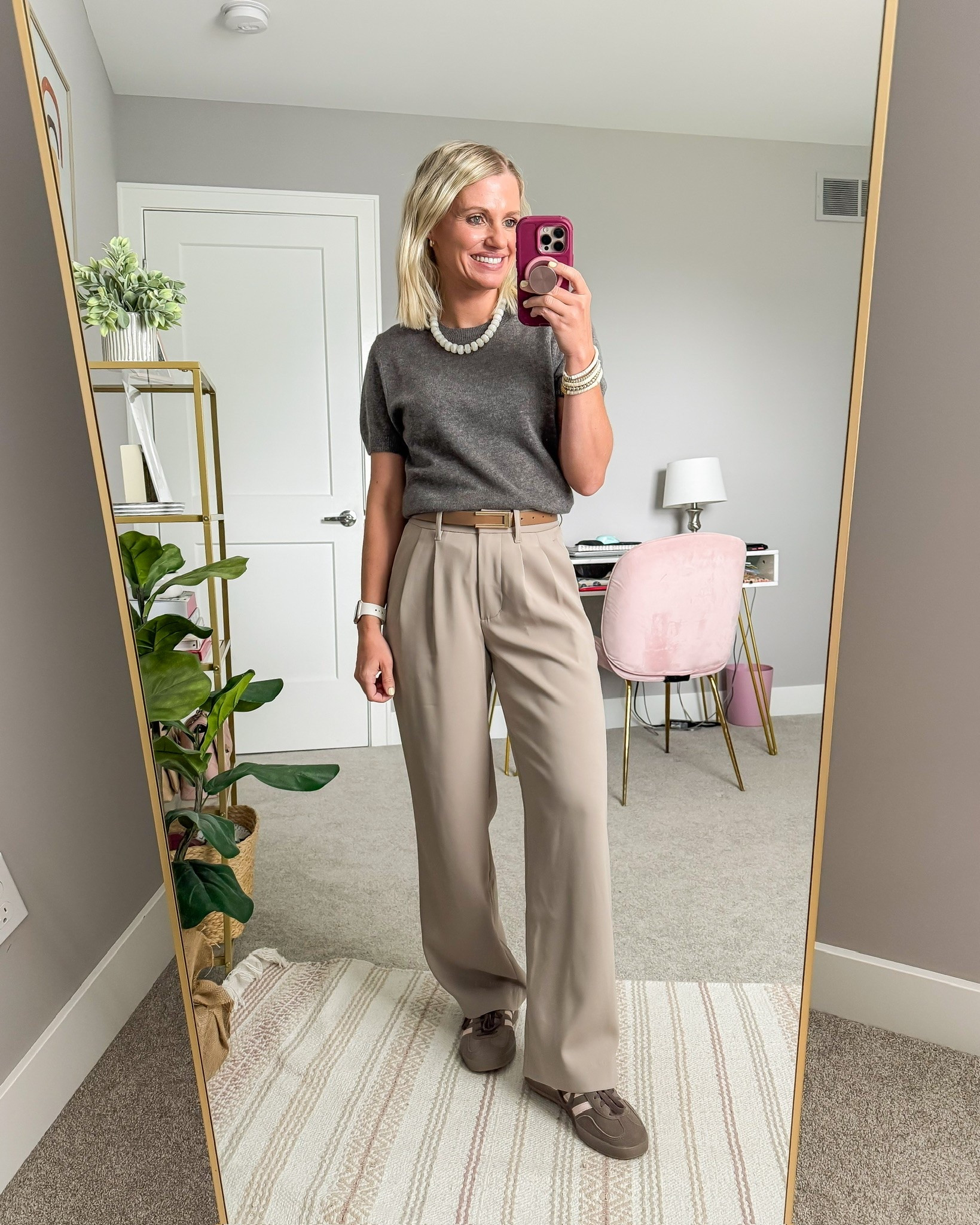 Teacher outfit idea for Fall from my teacher capsule wardrobe.

#LTKootd #LTKOver40 #LTKSeasonal