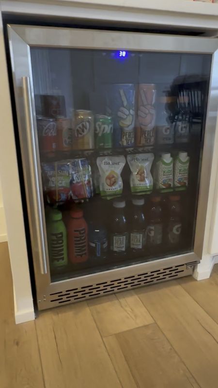 The COOLEST beverage fridge!

#LTKhome #LTKU