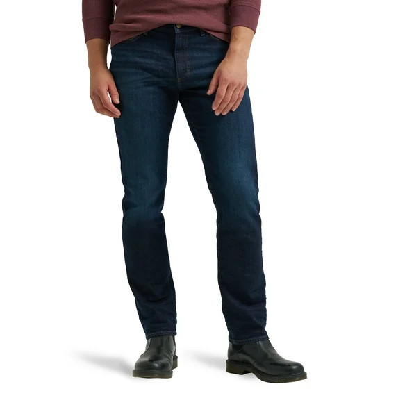 Lee® Men's Slim Straight Denim Jeans with Stretch | Walmart (US)