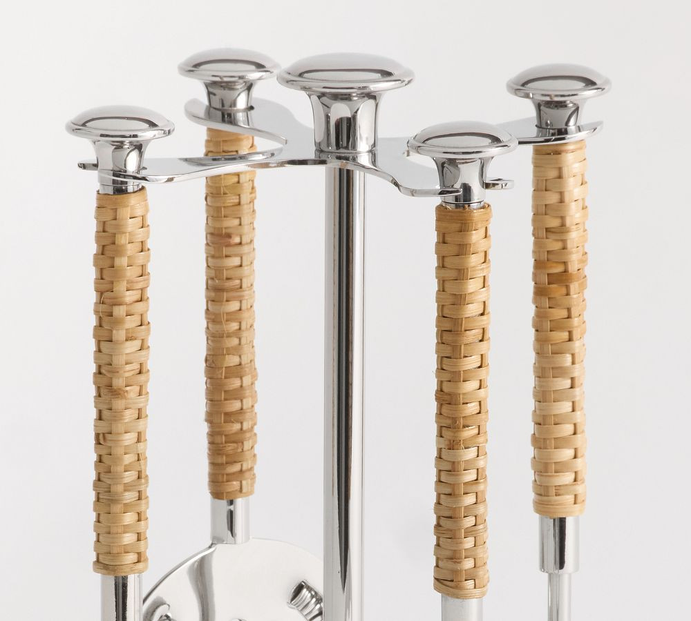Monique Lhuillier Antibes 4-Piece Bar Tool Set | Pottery Barn (US)