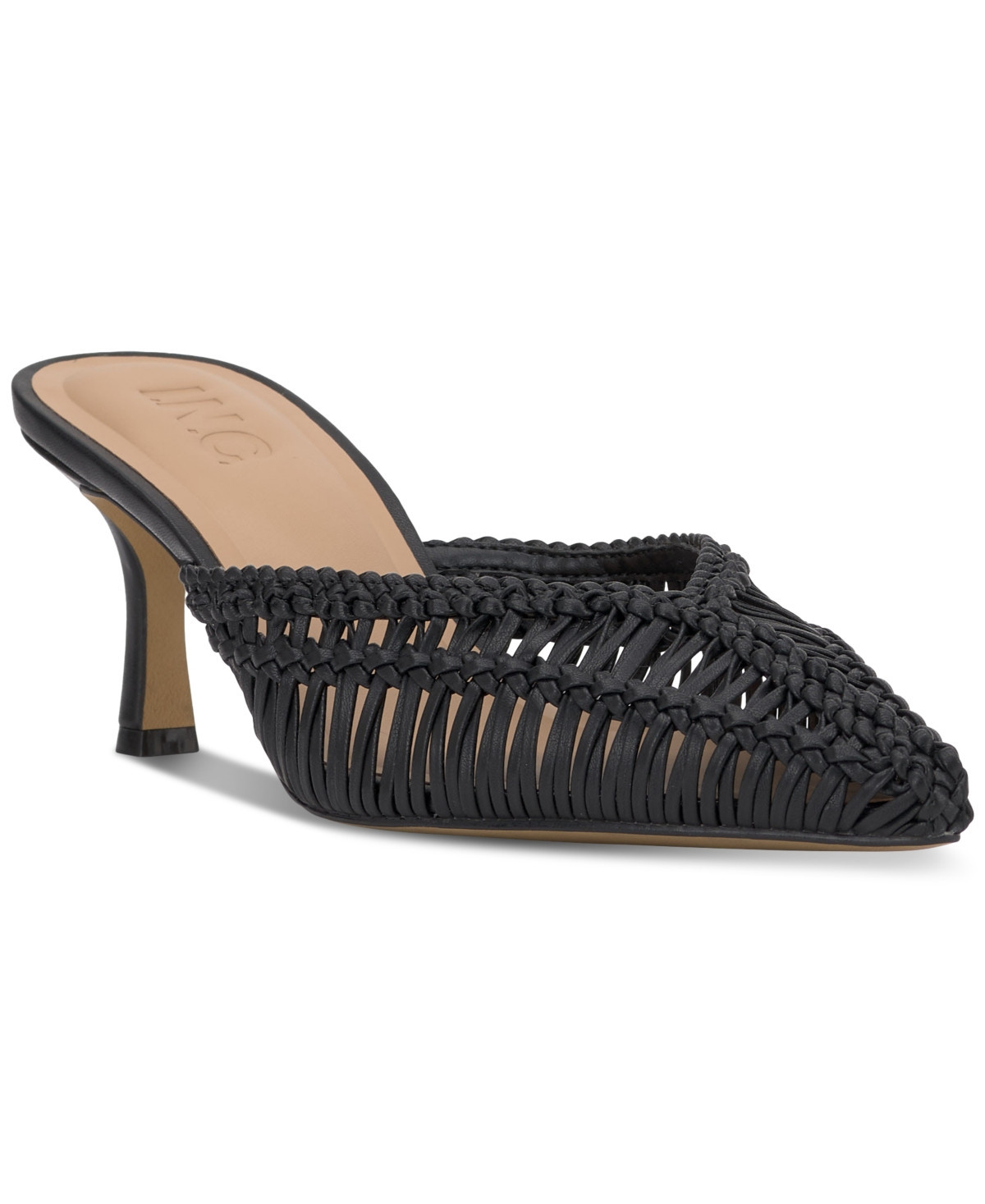 I.n.c. International Concepts Women's Georete Woven Pumps, Exclusively at Macy's - Black Woven | Macy's