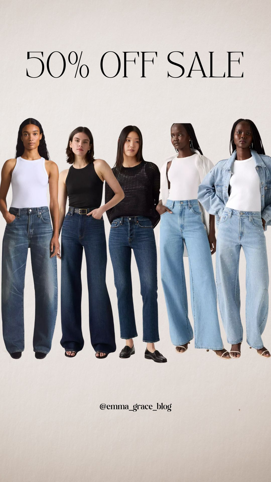 Great styles at 50% off!  

 #LTKSaleAlert #LTKFindsUnder50 #LTKFindsUnder100