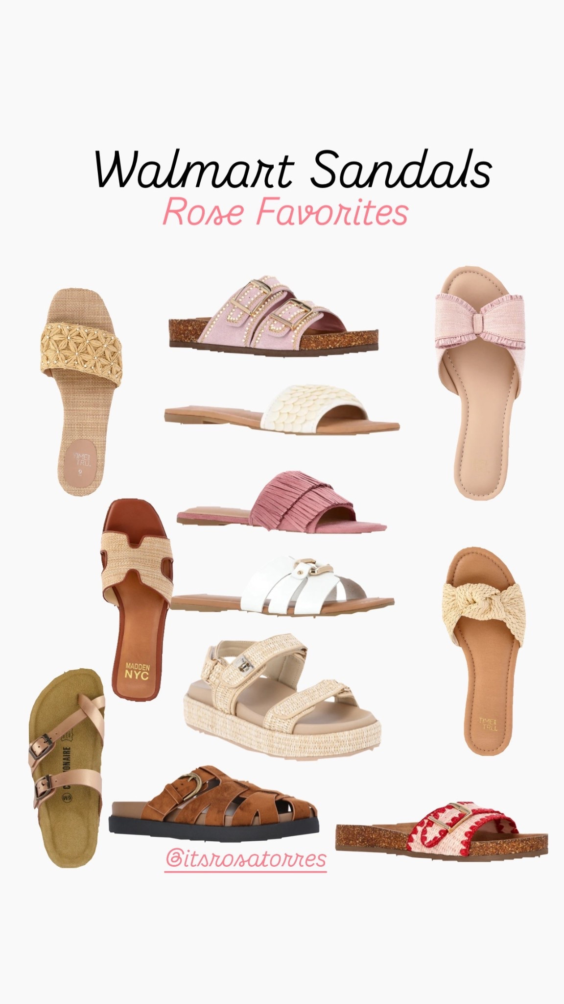 Summer Sandals are here @walmart so cute and stylish perfect for a beach or a casual day out makes an outfit put together. 


#womansandals #summersandals #sandals #everydaysandals #punksandals #bowsandals #afordablessandal

#LTKSeasonal #LTKgrwm #LTKootd