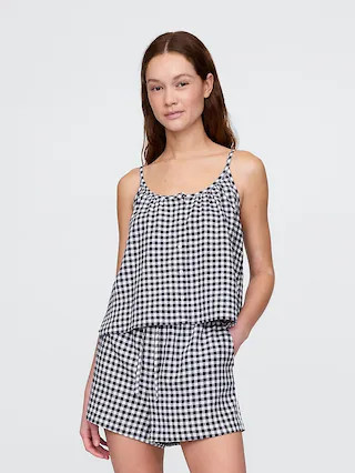 Linen-Blend Swing Cami | Gap (US)