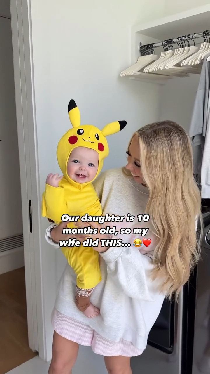 Another possible Halloween costume for Ellie! Now that Ellie is 10 months old, we wanted her to pick her starter Pokémon- she chose Squirtle! 

#LTKFamily #LTKBaby #LTKVideo