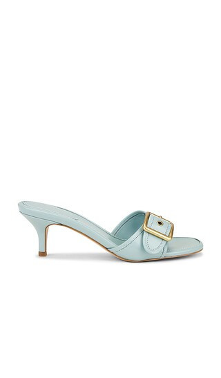 Coach Margot Leather Sandal in Blue. Size 6. Also in 7. | Revolve Clothing (Global)