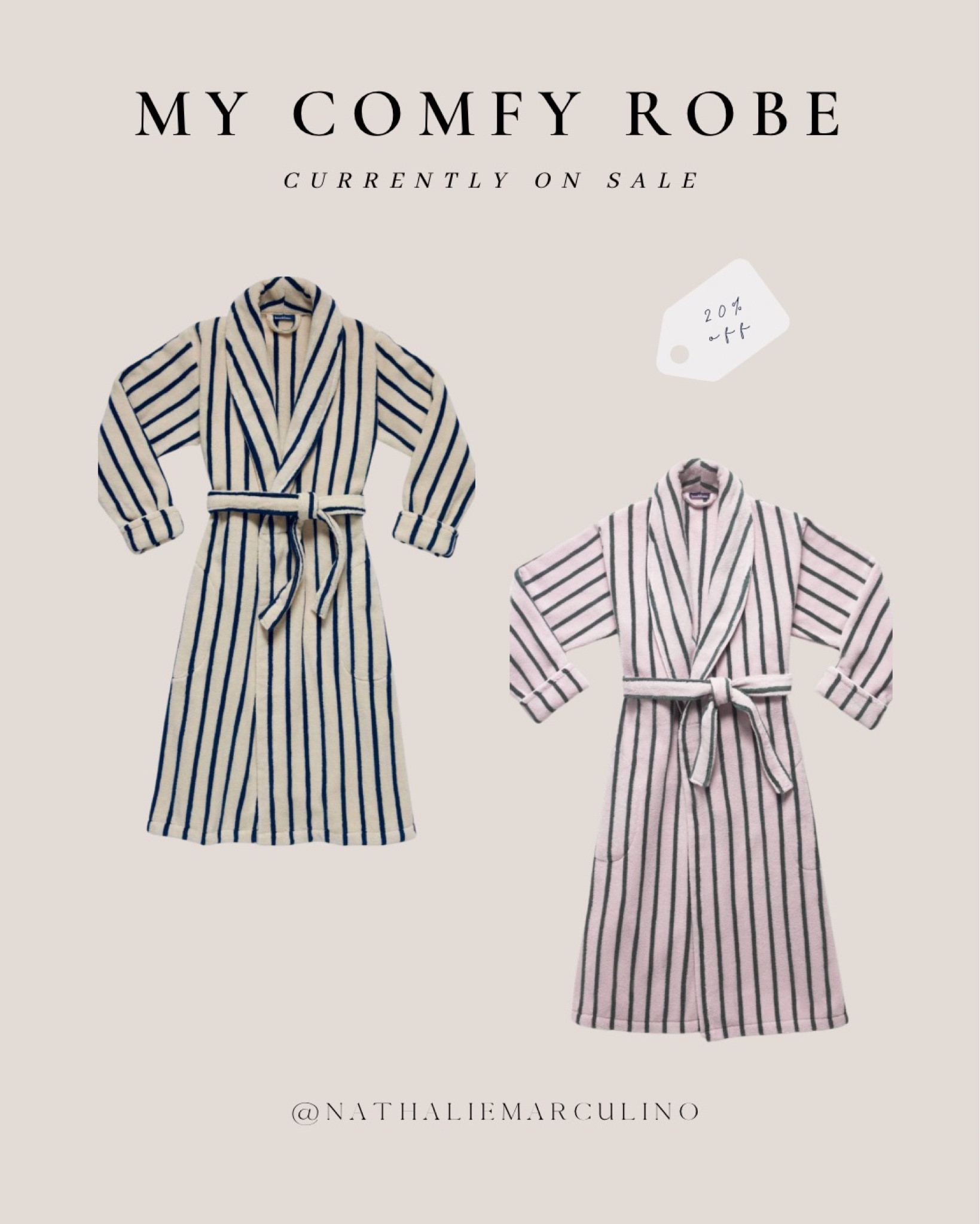 Literally obsessed with these robes I have them in two colors! Perfect for getting ready  - currently on sale 🥹🫶🏼

#LTKstyletip #LTKsalealert #LTKSpringSale
