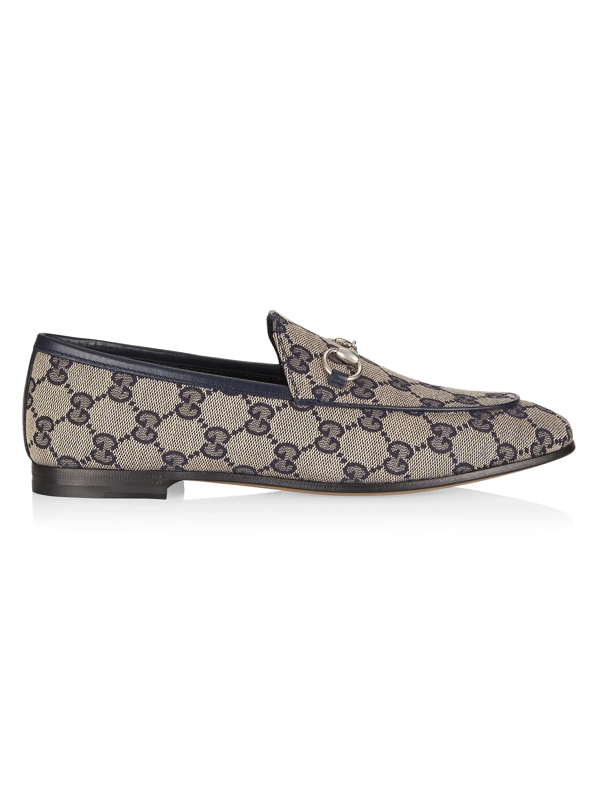 Jordan GG Monogram Horsebit Loafers | Saks Fifth Avenue