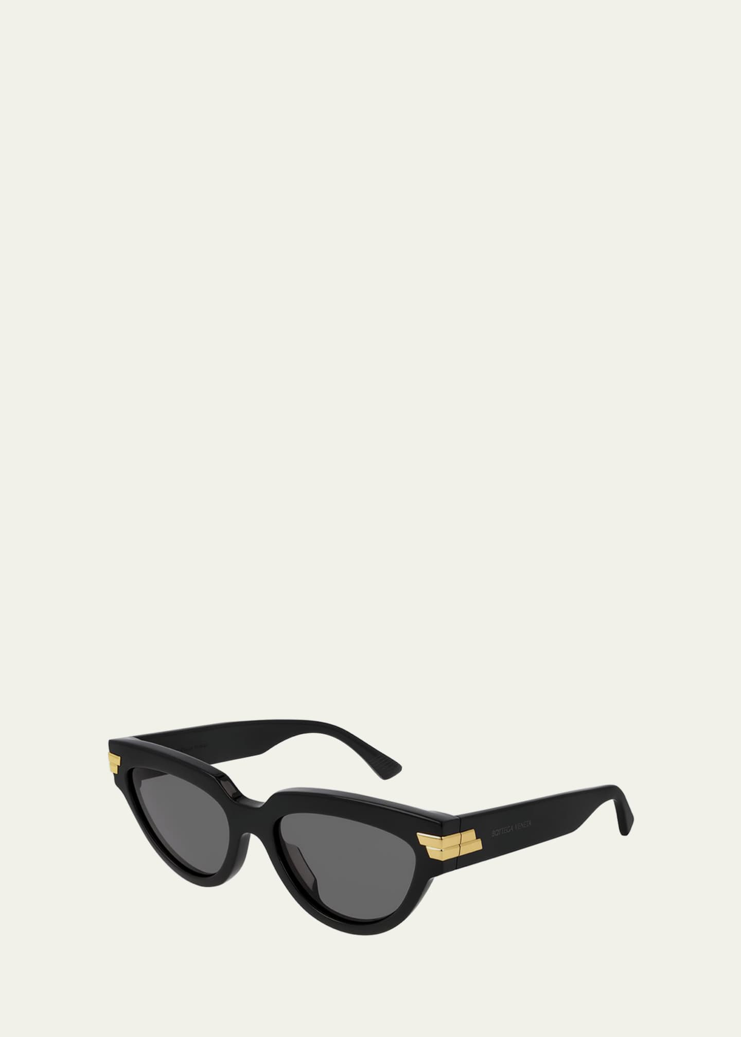 Bottega Veneta Round Acetate Sunglasses | Bergdorf Goodman