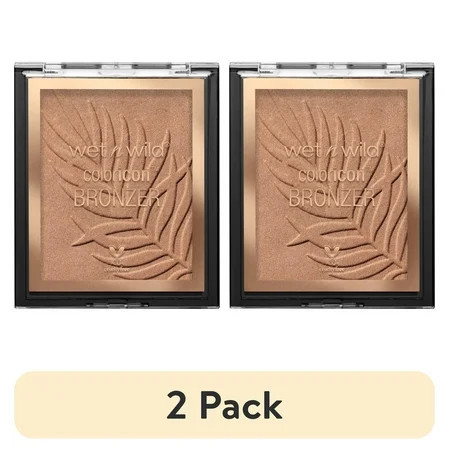 (2 pack) Wet n Wild Color Icon Bronzer, Blendable Bronzing Makeup, Ticket to Brazil, For All Ages | Walmart (US)