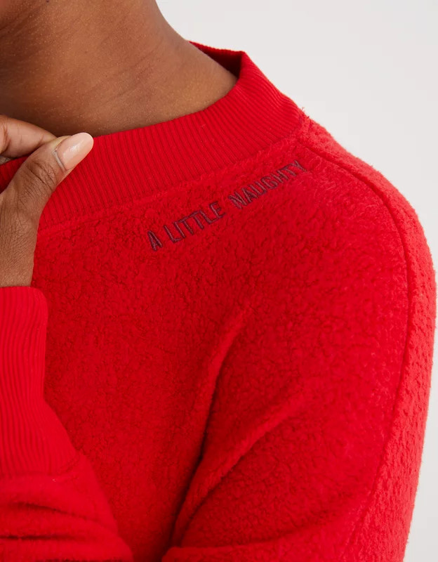Aerie Cozy Good Vibes Oversized Sweatshirt | American Eagle Outfitters (US & CA)