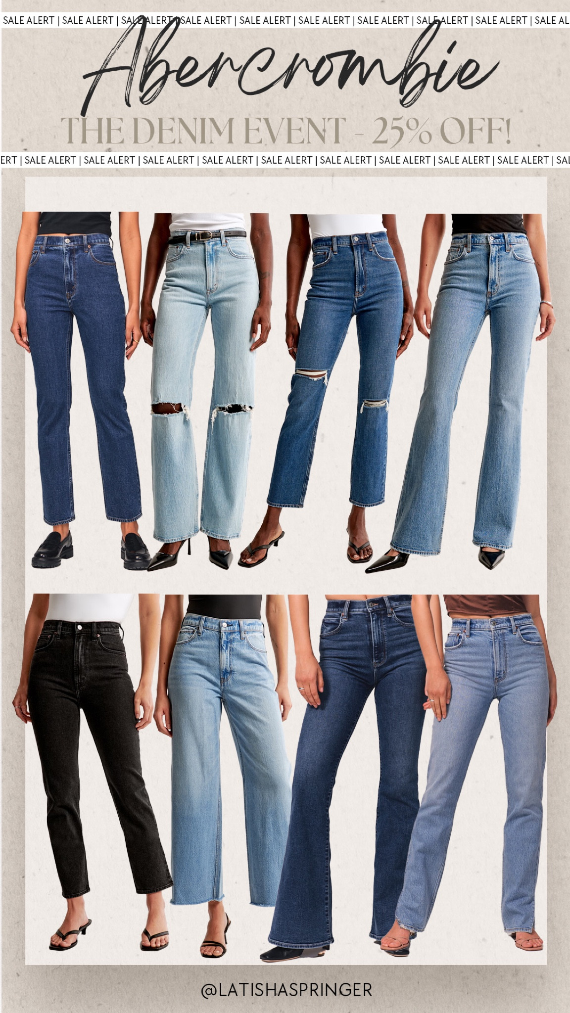Abercrombie denim event! 25% off all jeans!

#abercrombie

Abercrombie denim event. Trendy jeans. Distressed jeans  

#LTKSaleAlert #LTKSeasonal #LTKStyleTip