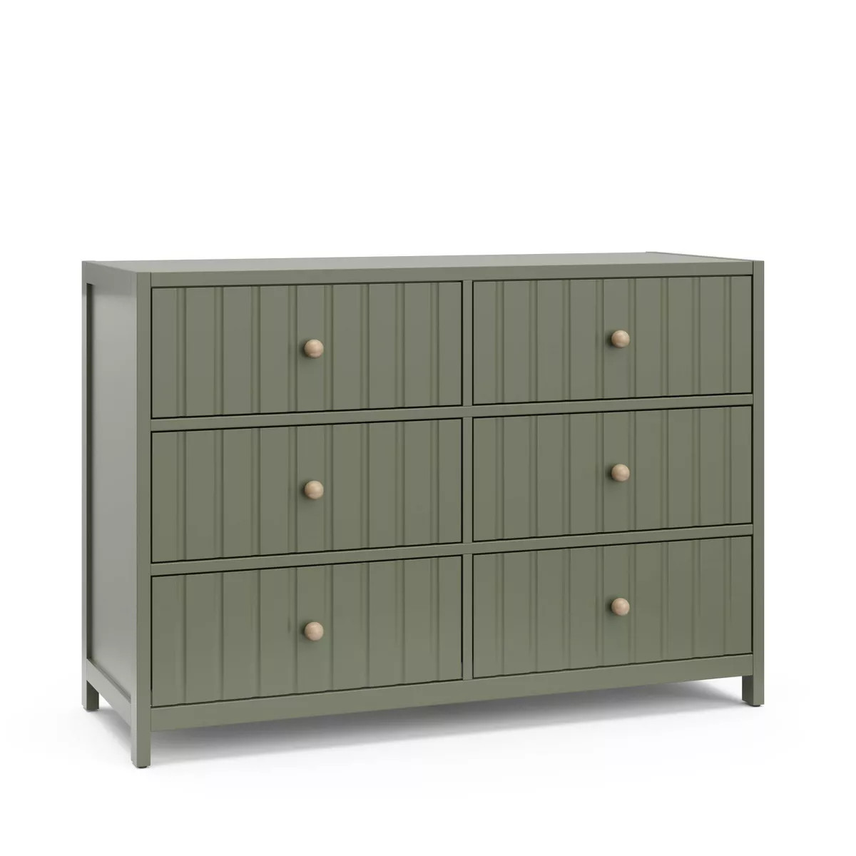 Graco Teddi 6-Drawer Double Dresser - Olive | Target