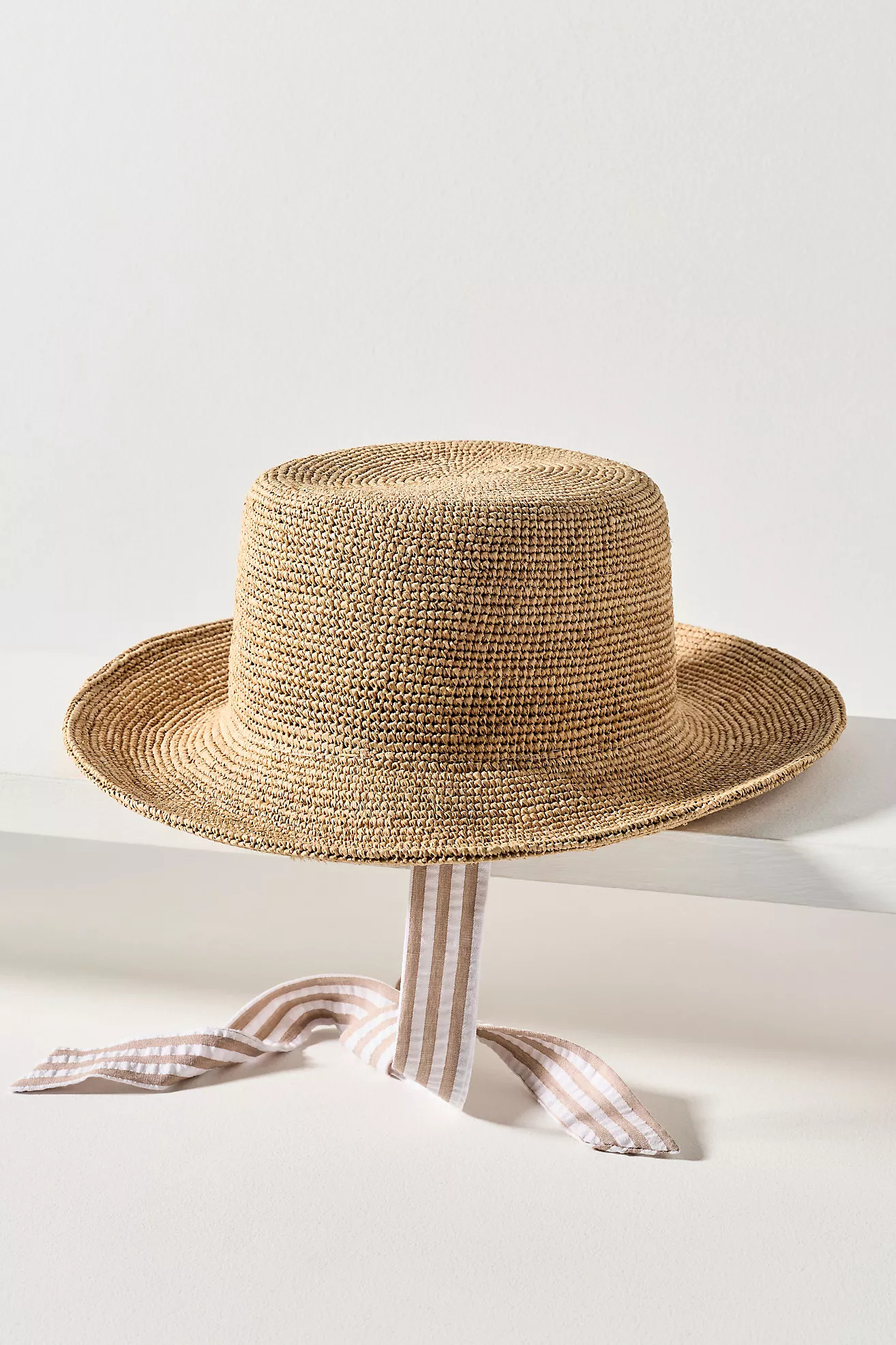 Wyeth Crochet Raffia Bucket Hat | Anthropologie (US)