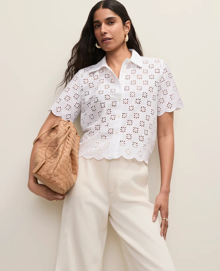 Eyelet Blouse | Ann Taylor