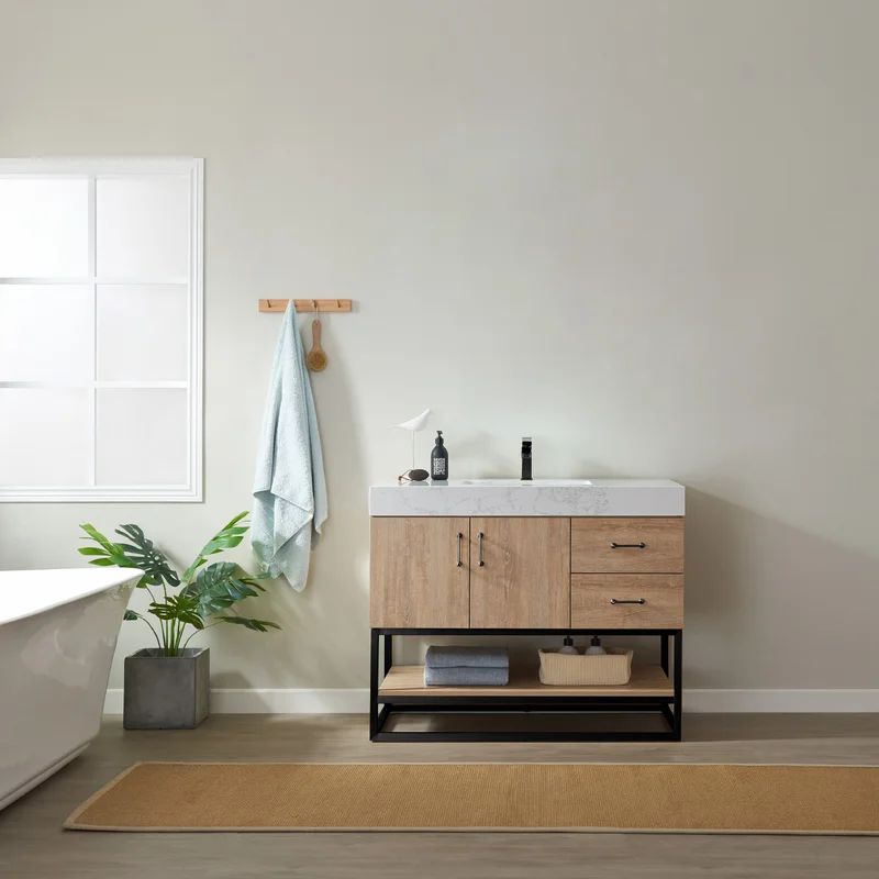 Annice 42" W Single Bathroom Vanity Set | Wayfair North America