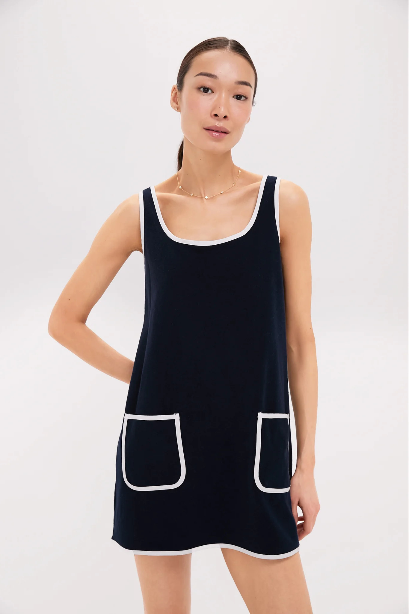 Navy Mini Terrycloth Dress Coverup | Tuckernuck (US)