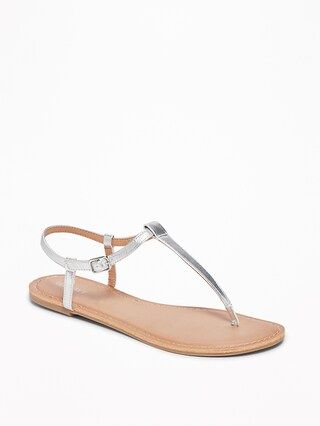 T-Strap Sandals for Women | Old Navy US