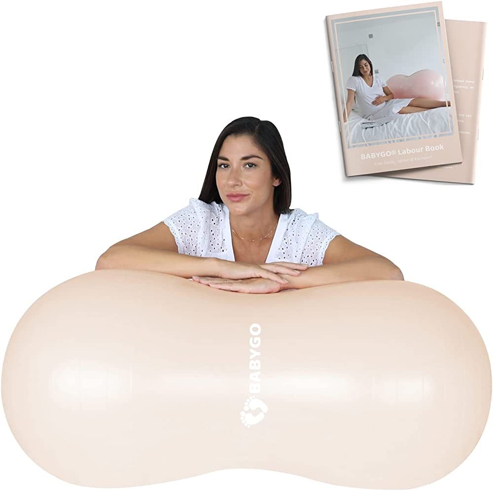 BABYGO® Peanut Ball for Labor Birth Pregnancy Exercise | Birthing Ball Maternity Labor Exercise ... | Amazon (US)