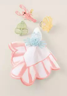 Crown & Ivy™ Sewing Down South x  Crown & Ivy™ Set of 4 Kiawah Napkin Rings | Belk