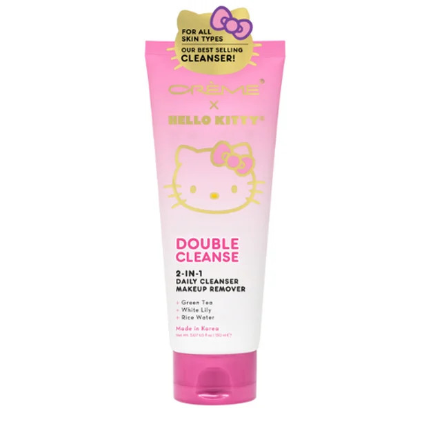 The Crème Shop Hello Kitty Double Cleanser 2- in-1 Facial Foam Cleanser for All Skin Types | Walmart (US)