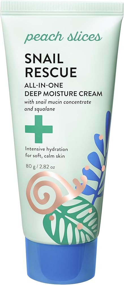 Peach Slices Snail Rescue All-In-One Deep Moisture Cream | Amazon (US)