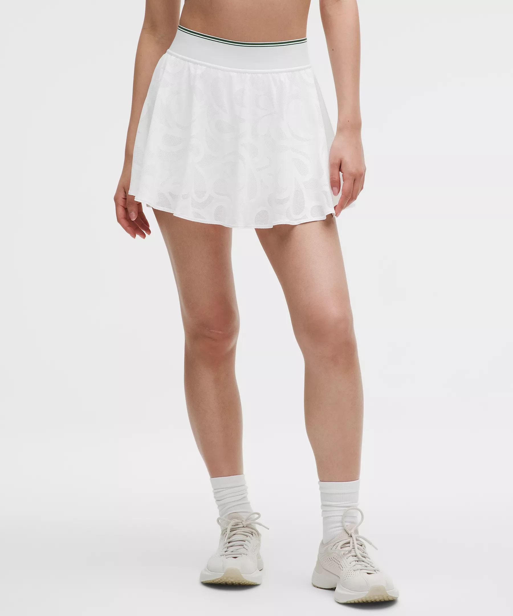 Paisley-Mesh High-Rise Tennis Skirt | Lululemon (US)