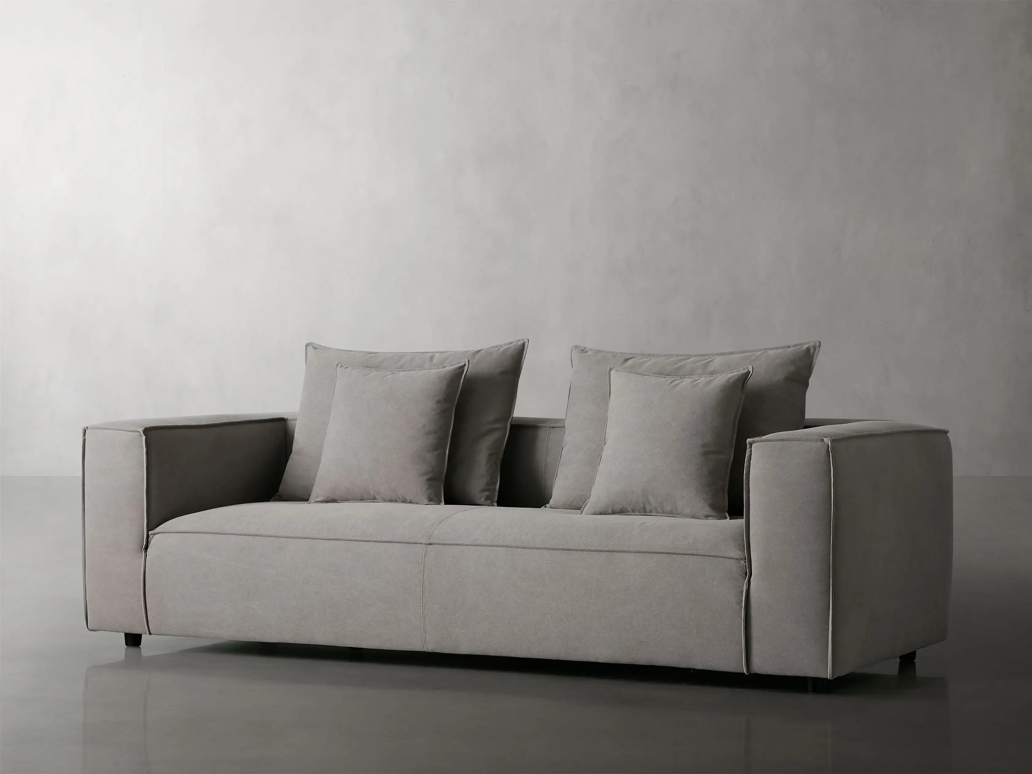 Coburn Sofa in Capricorn Grey | Arhaus