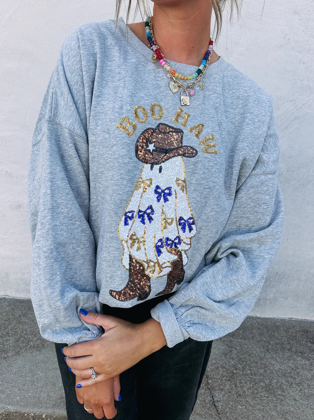 ghost cowboy sweatshirt | Etta & East