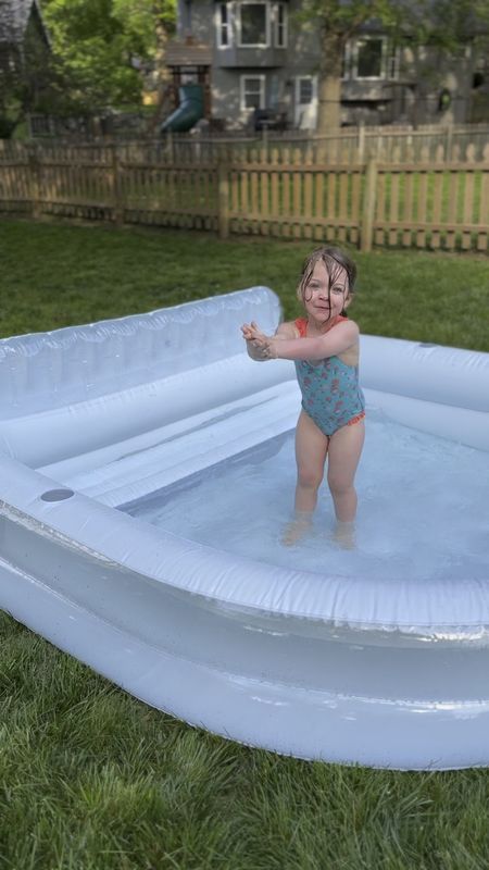 this inflatable pool is back at target and under $40! Perfect size for adults to relax or the kids to play! 
Pool sale. Memorial sale. Summer pools 

#LTKSaleAlert #LTKSeasonal #LTKSwim