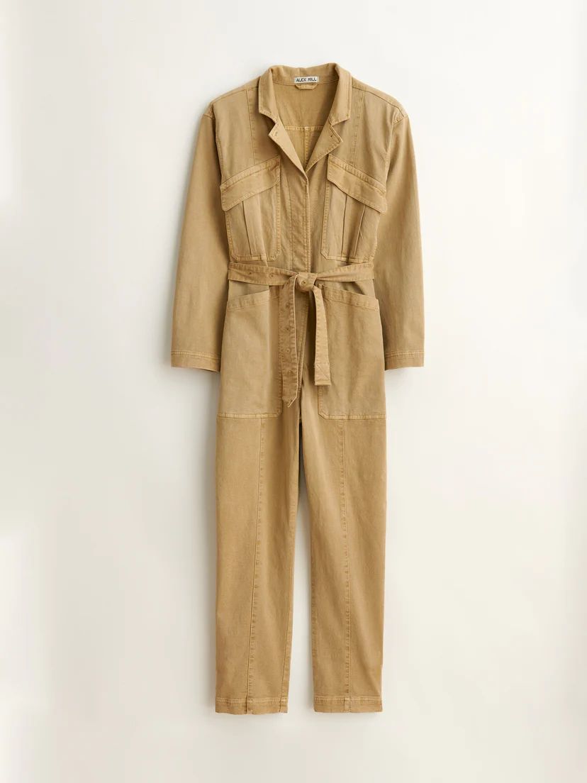 Expedition Jumpsuit in Washed Twill | Alex Mill