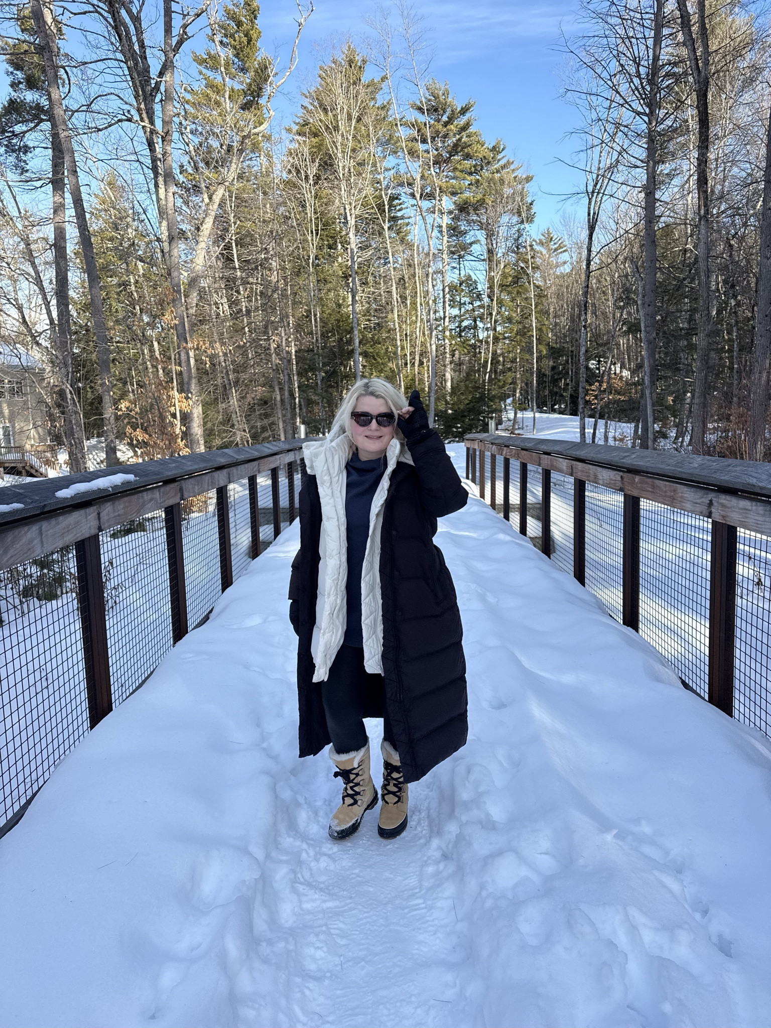 A winters walk with some spring shining through. 

#LTKPetite #LTKActive #LTKootd