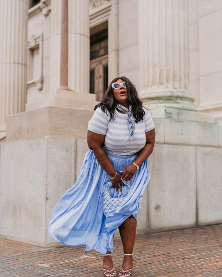 I can’t get over how this look turned out! This is what happens when you style versus just wearing✨

Tee XL
Skirt XXL

Plus Size Fashion, Plus Size Dresses, Plus Size Target Finds, nautical, wedding guest dress, spring fashion, summer trends 

#LTKFindsUnder100 #LTKFindsUnder50 #LTKPlusSize