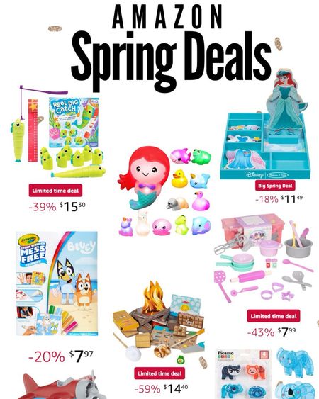 Amazon spring deals on kids activities and kid toys

#LTKSeasonal #LTKkids #LTKfamily