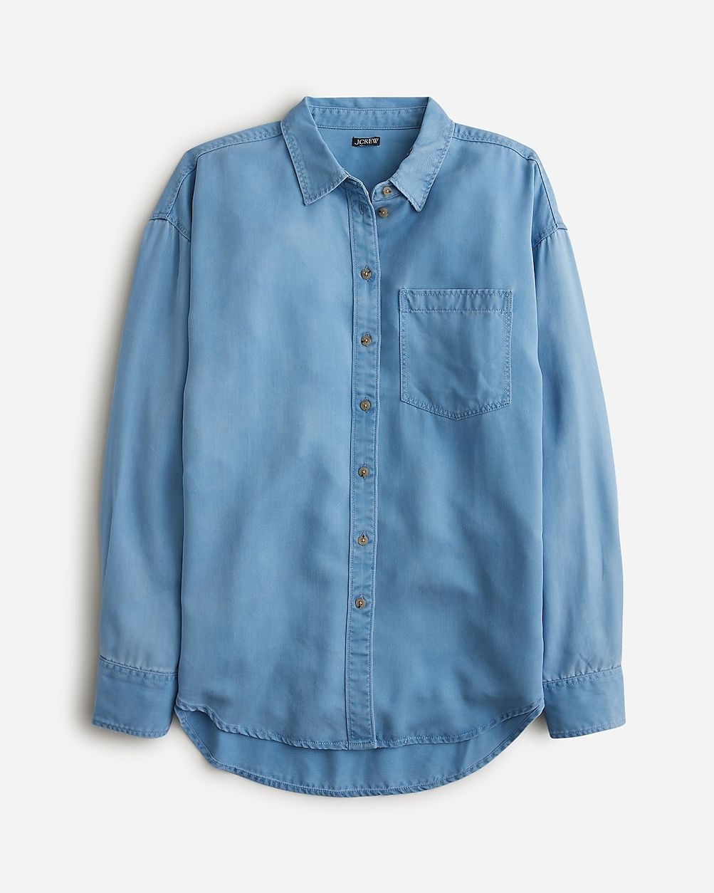 Etienne oversized shirt in chambray twill | J.Crew US