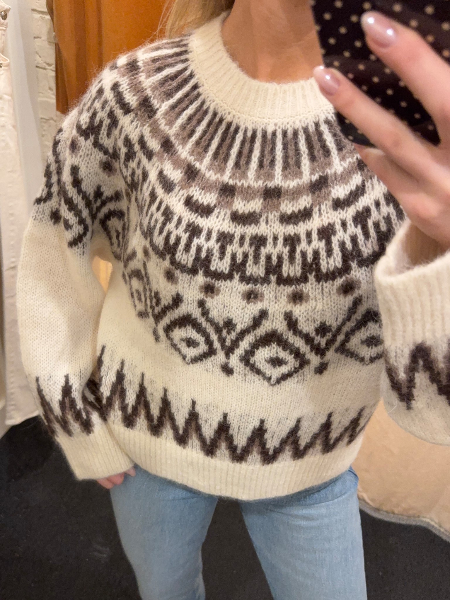 Went shopping at Madewell & went home with this chunky sweater & a pair of jeans (not pictured). Linking! 

#LTKHoliday #LTKTall #LTKFindsUnder100