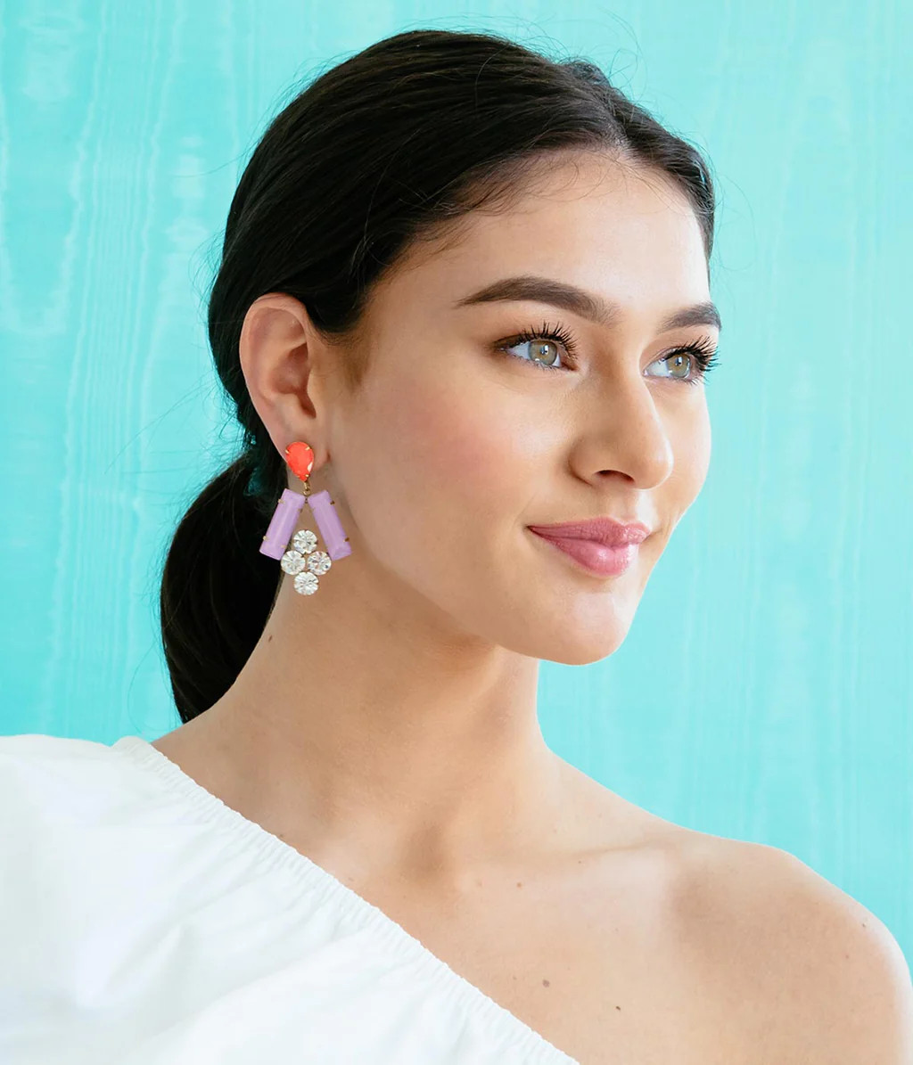 Petra Earrings in Orchid / Azalea
 (6)$ 138 | Loren Hope Designs