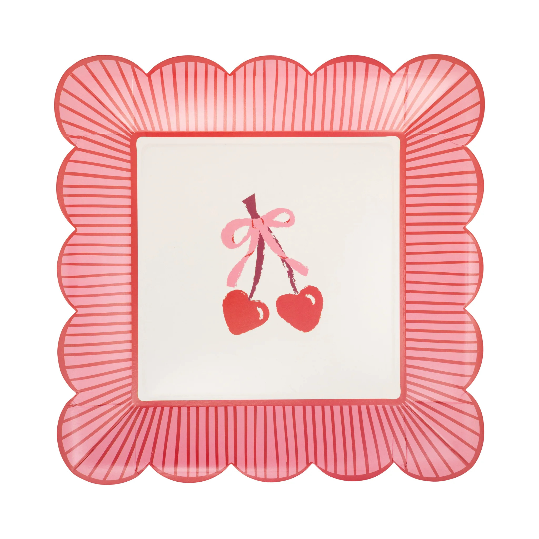 Cherry Duo Paper Plate (8 ct) | My Mind's Eye