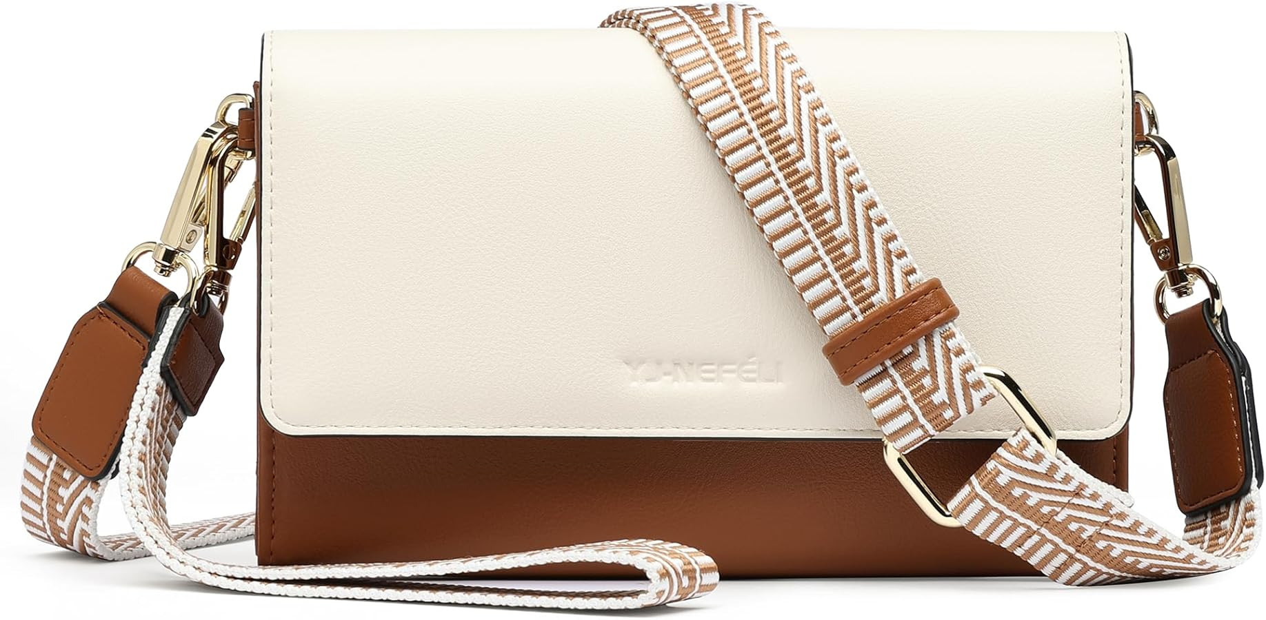 Small Crossbody Bags for Women RFID Vegan Leather Wristlet Phone Mini Purse Shoulder Handbag Wall... | Amazon (US)