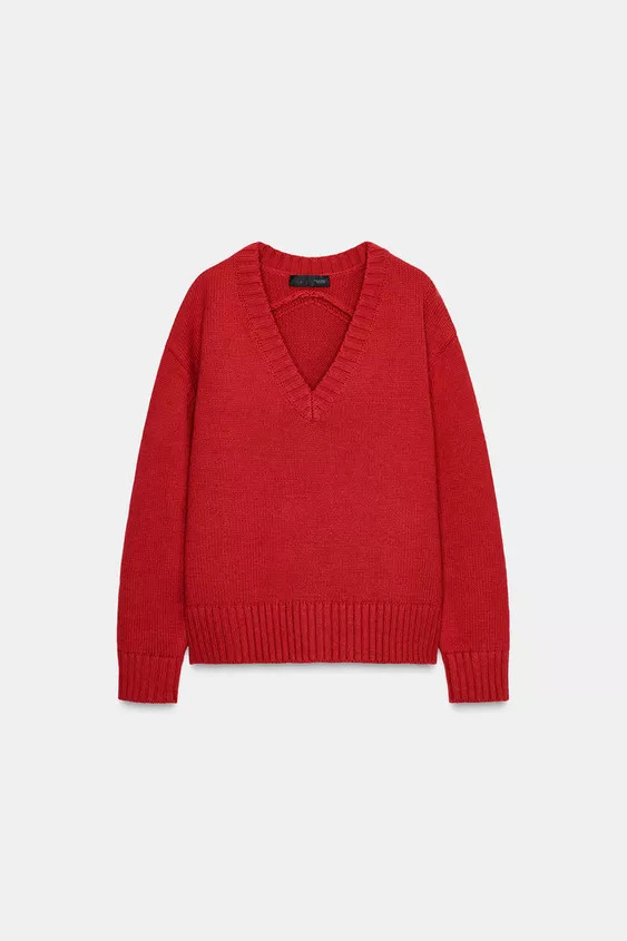 OVERSIZED KNIT SWEATER | Zara US