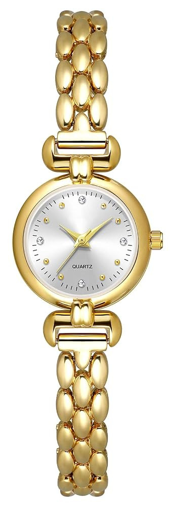 ADSBIAOYE Petite Womens Round Simple Wrist Watch Fashion Dress Diamond Female Watches for Ladies ... | Amazon (US)